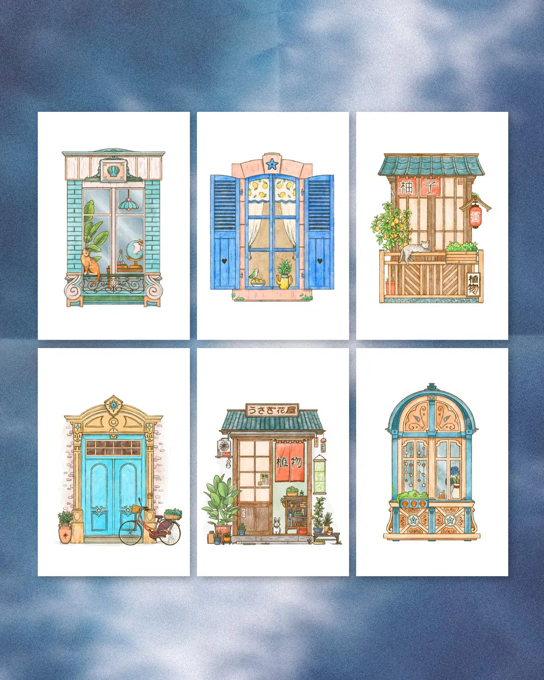 [Minis Affiches x6] Pack Summer