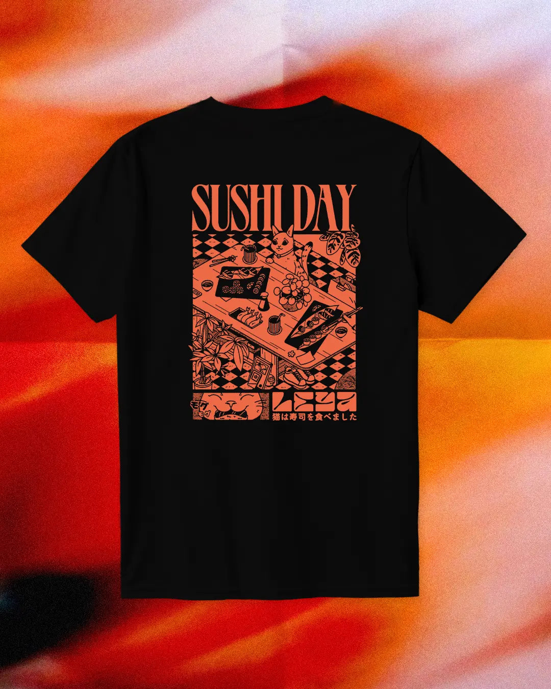 [T-shirt] Sushi Day