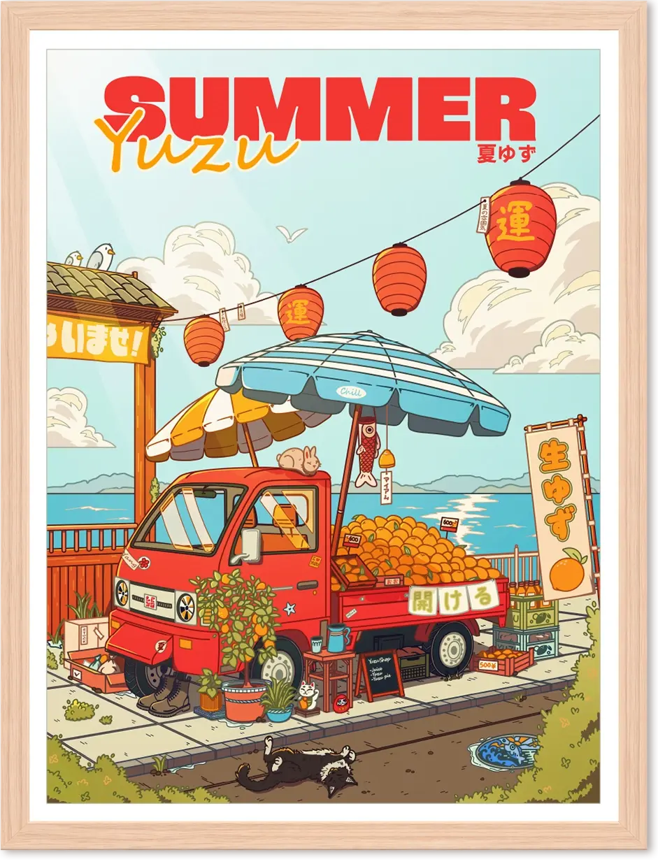 [Affiche] Summer Yuzu Leya Gribouille