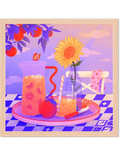 [Affiche] Sunflower Morning Leya Gribouille