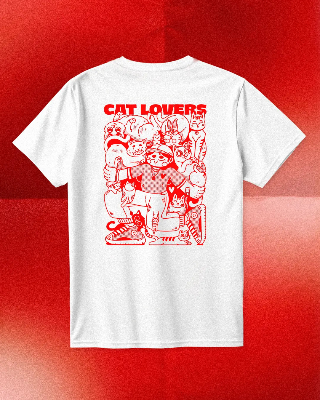 [T-shirt] Cat Lovers